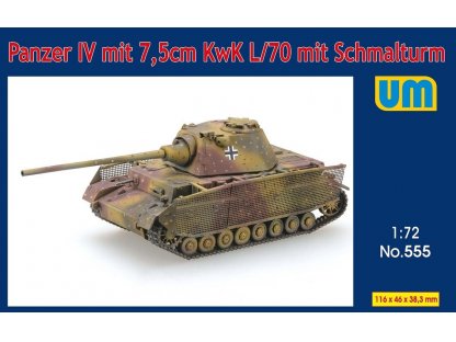 UM 1/72 Panzer IV mit 7,5cm KwK L/70 mit Schmalturm  