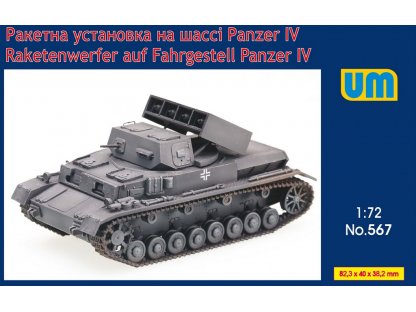 UM 567 1/72 Raketenwerfer auf Fahrgestell Panzer IV