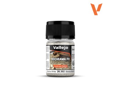 VALLEJO 26302 Diorama FX Landscape Texture Alkaline White 1 - 2 mm