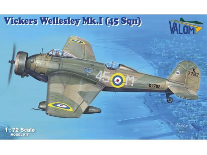 VALOM 1/72 Vickers Welleslesy Mk.I (45 Sqn)