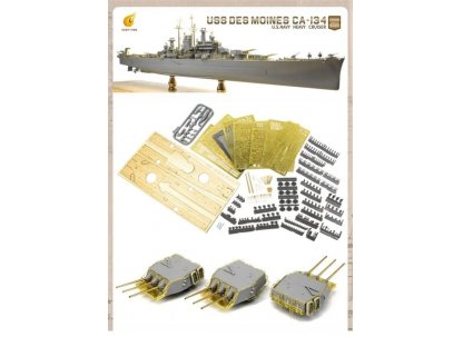 VERY FIRE 1/350 USS Des Moines DeluXe Edition