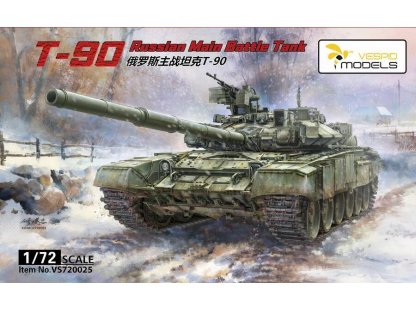 VESPID 720025 1/72 T-90 Russian MBT