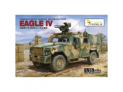 VESPID MODEL 1/35 Eagle IV German Utility Vehicle 2011 Production Deluxe Edition