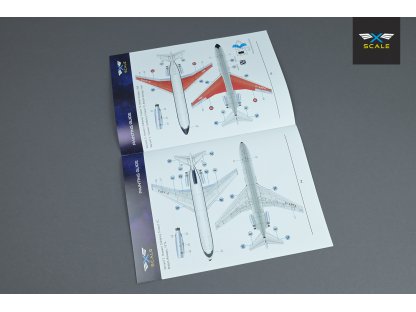 X-SCALE 1/144  Airliner Trident 1C Narrow-Body