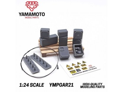 YAMAMOTO 1/24 Electrical Boxes Kit No.1