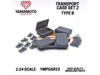 YAMAMOTO 1/24 Transport Case Set 2 - Type B