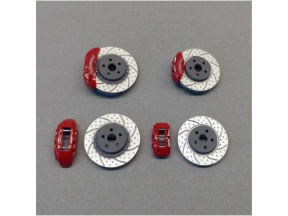 YAMAMOTO 1/24 YMPTUN115 Universal Brake Kit Type A - 4 Pcs.