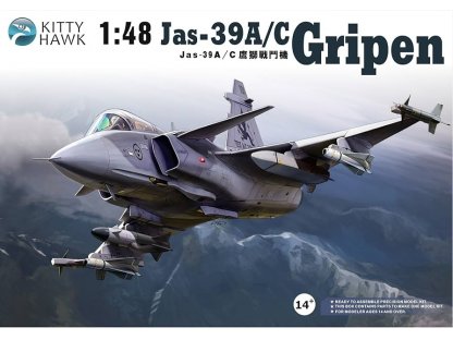 ZIMI MODEL 80117 1/48 JAS-39 A/C Gripen