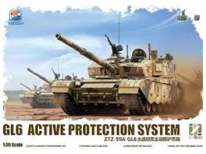 ZIMI MODEL Toucan TC35002 1/35 China Main Battle Tank ZTZ-99A GL6 Active Protection System