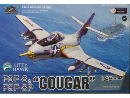 ZIMI MODELS 1/48 F9F-8/F9F-8P Cougar 2in1