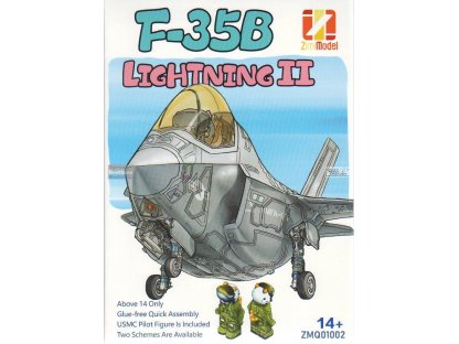 ZIMI MODELS Q01002 Q-Men F-35B Lightning II (Quick Assembly) 1/Egg