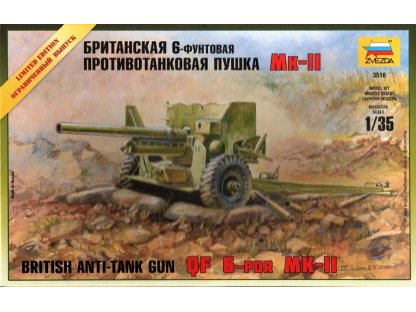 ZVEZDA 1/35 British 6 Ib Mk.I