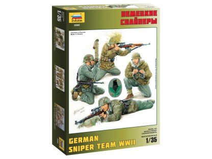 ZVEZDA 1/35 German Sniper Team