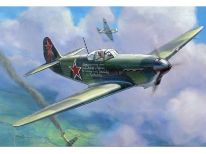 ZVEZDA 1/48 Yak-1B Soviet Fighter