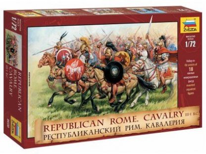 ZVEZDA 1/72 Republican Rome Cavalry III-I B.C