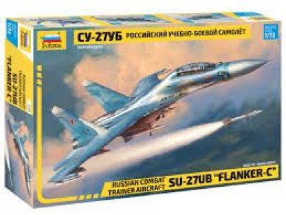 ZVEZDA 1/72 Su-27UB Flanker