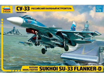 ZVEZDA 1/72 Sukhoi Su-33 Flanker D