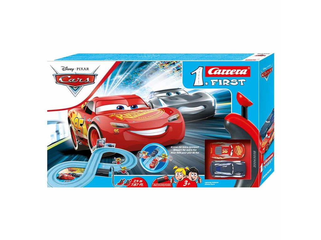 Autodráha Carrera FIRST Cars - Power Duell 2,4m