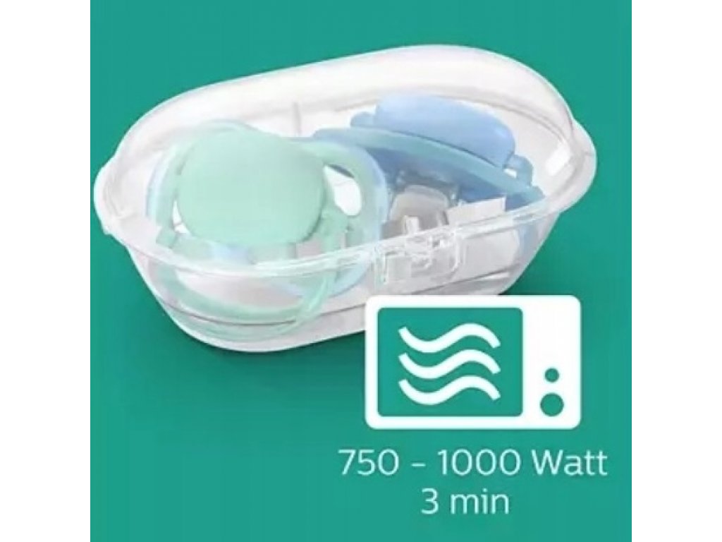 AVENT Dudlík Ultra Air Happy, 0-6m - Jablko/Hruška, mátový/žlutý