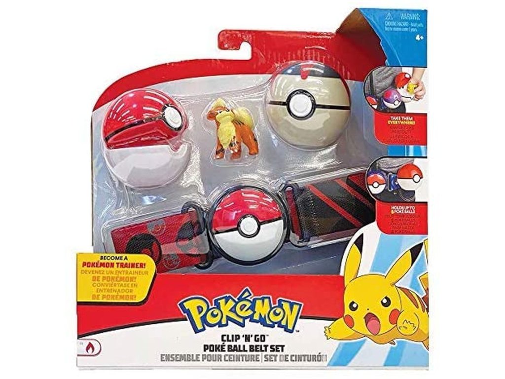 Clip 'n' Go Poké Ball Belt Set