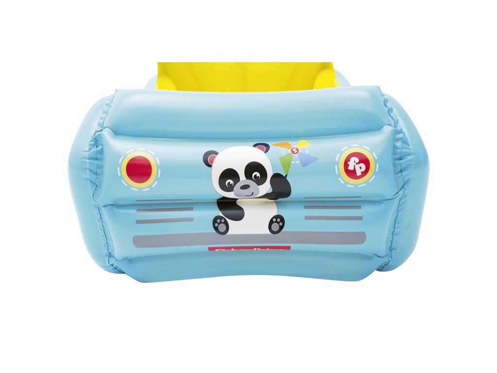 Dětské nafukovací autíčko Fisher-Price s míčky 119x79x51 cm