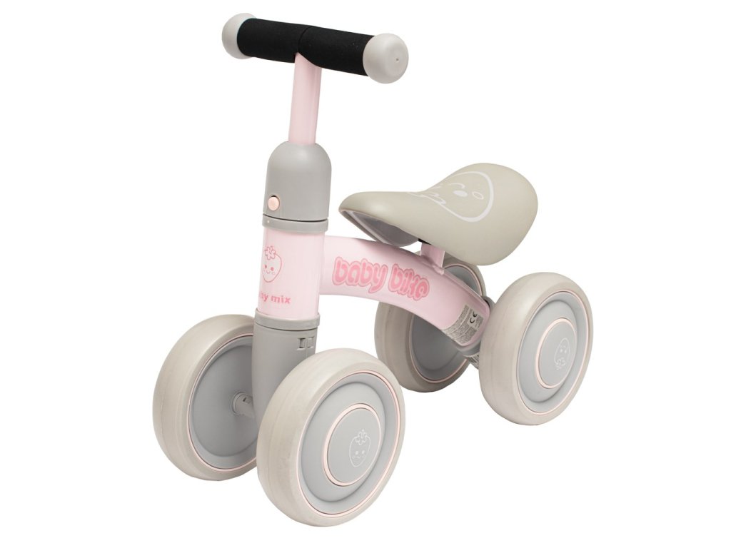 Dětské odrážedlo Baby Mix Baby Bike Fruit pink