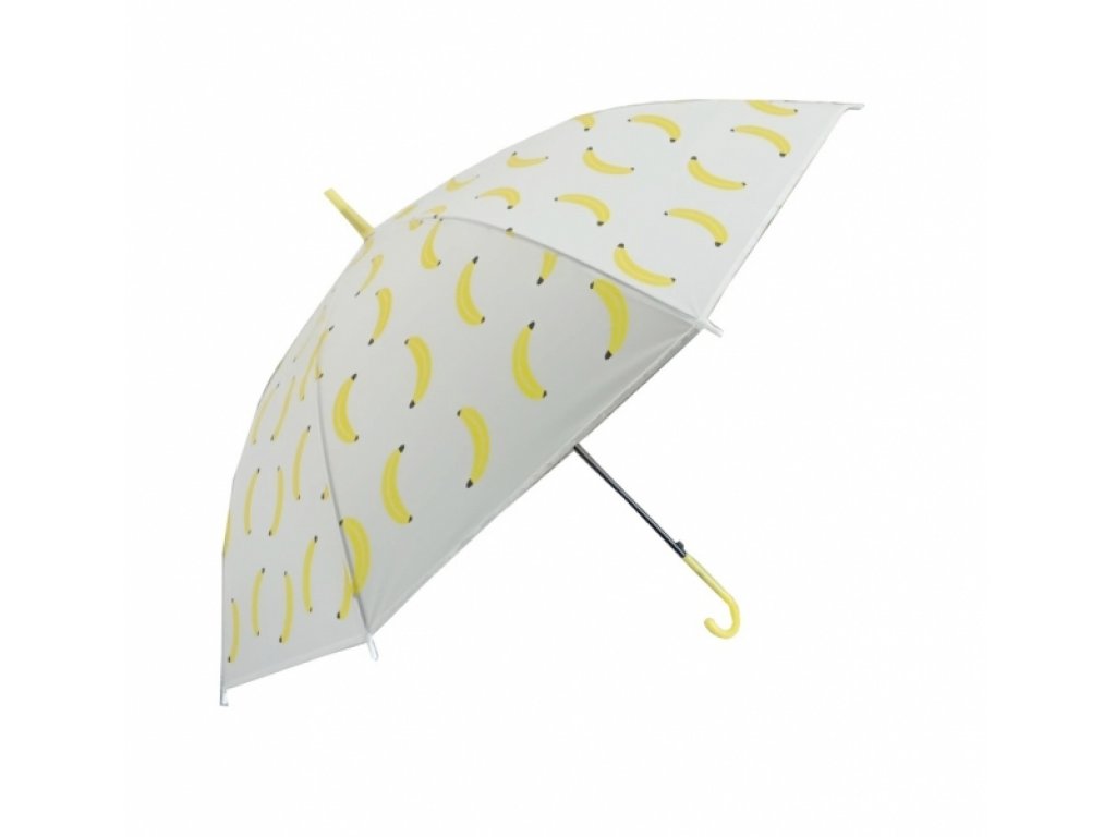 Dětský holový deštník Banán - žlutý, Tulimi