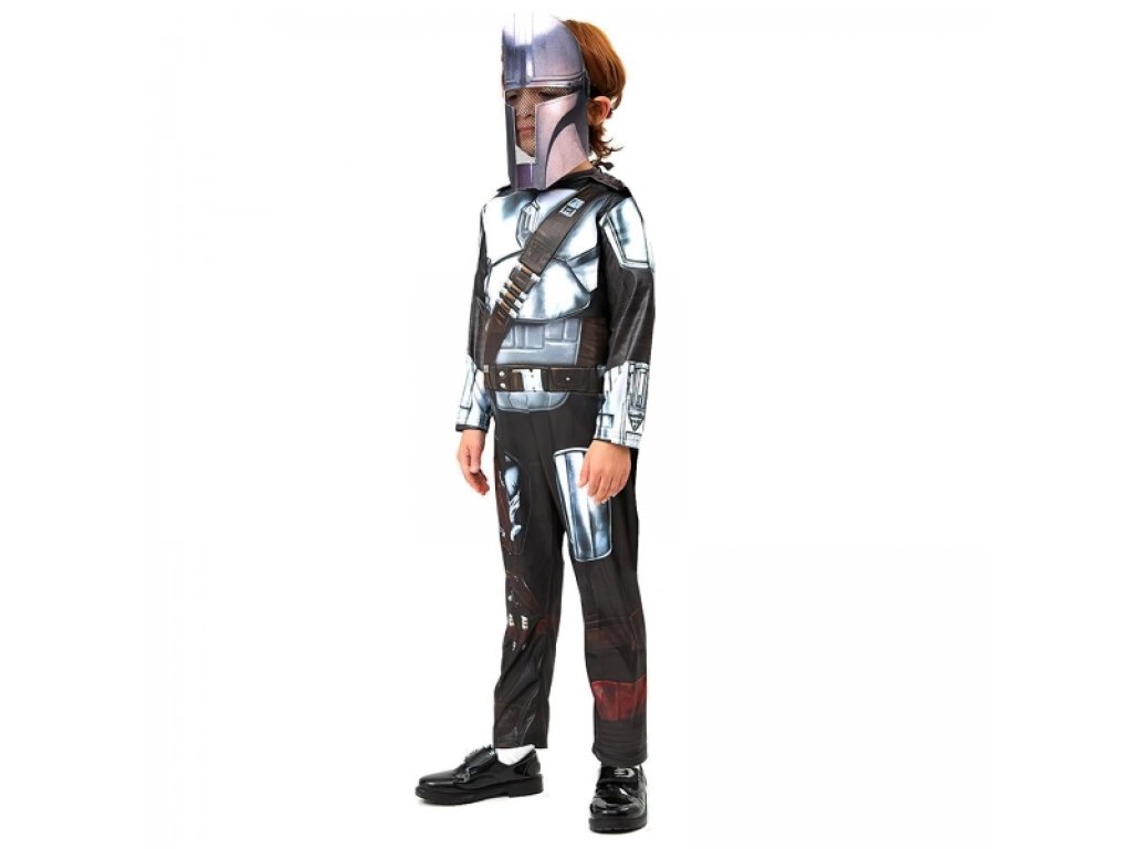 Dětský kostým Star Wars Mandalorian s maskou 98-110 S