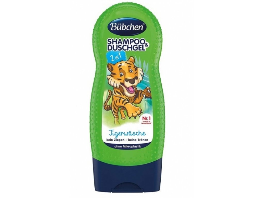 dětský šampón a sprchový gel Tygr - 230ml