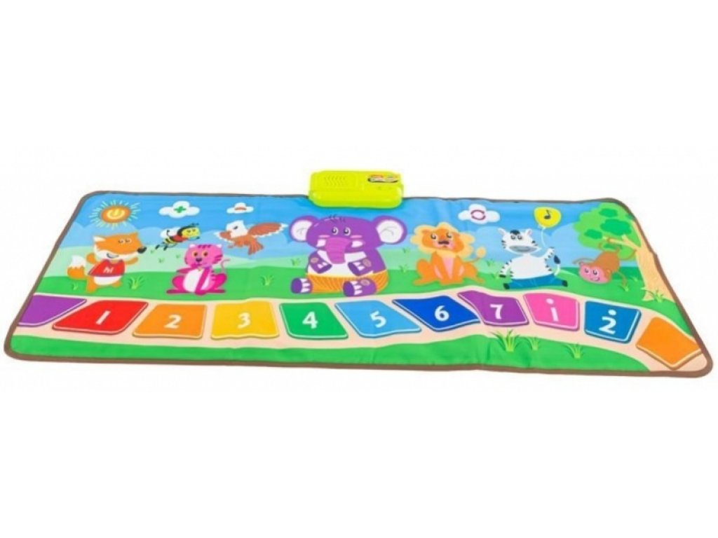 Euro Baby Hrací podložka, piáno se zvuky - Animal