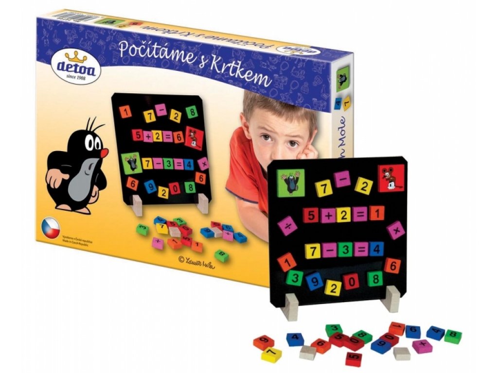 Hra počítáme s Krtkem