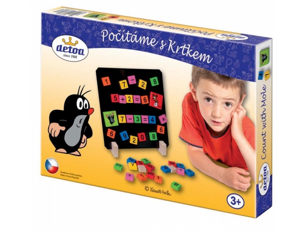 Hra počítáme s Krtkem