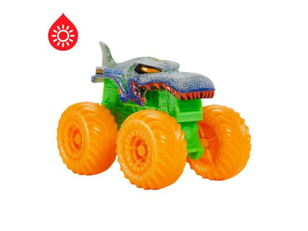 HW MONSTER TRUCKS COLOR REVEAL ASST