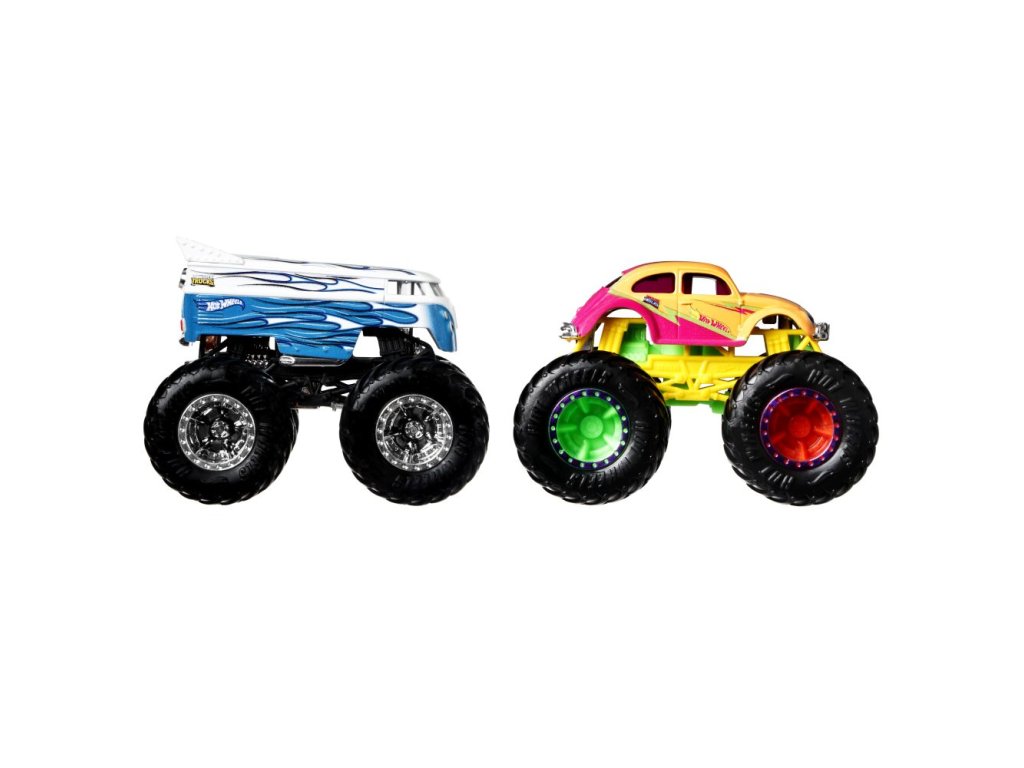 HW MONSTER TRUCKS DEMOLIČNÍ DUO ASST