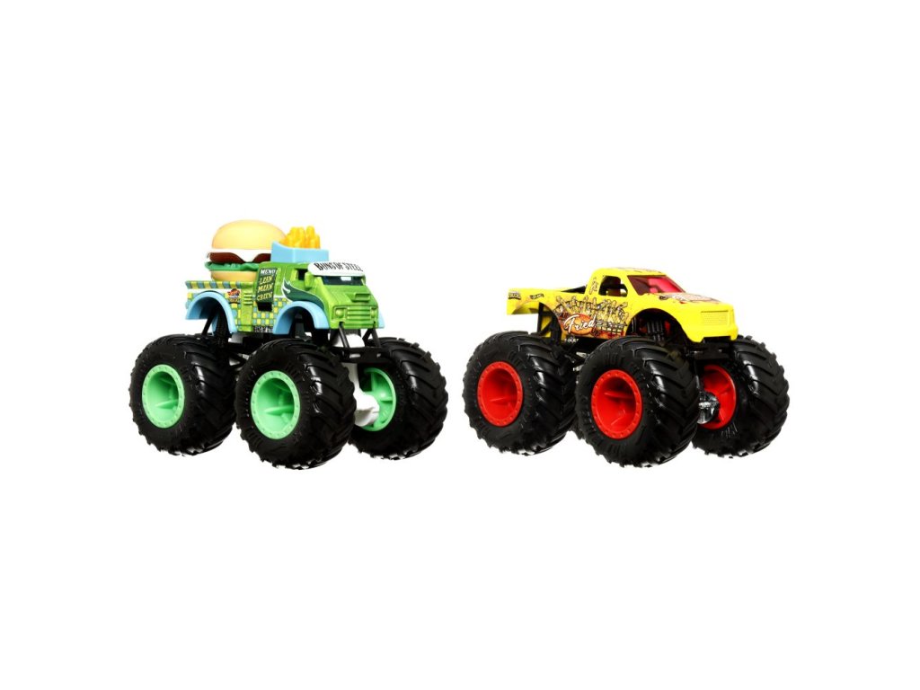 HW MONSTER TRUCKS DEMOLIČNÍ DUO ASST