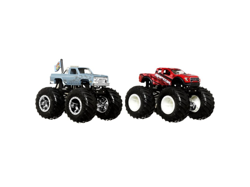 HW MONSTER TRUCKS DEMOLIČNÍ DUO ASST