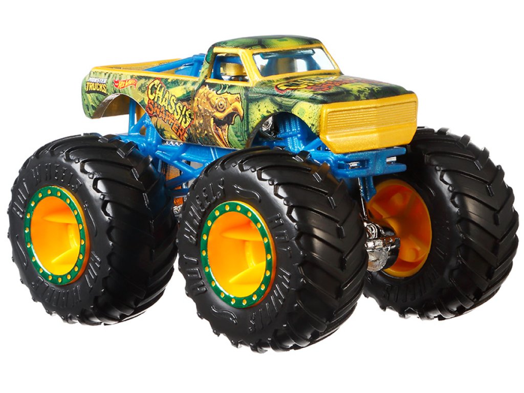 HW MONSTER TRUCKS KASKADÉRSKÉ KOUSKY ASST