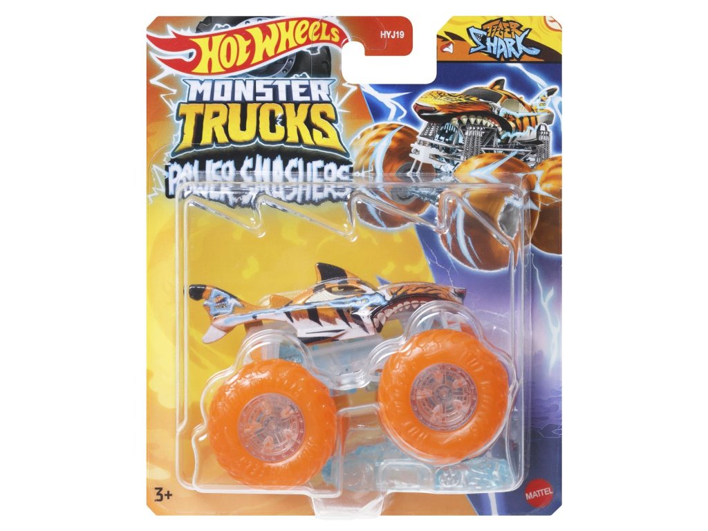 HW MONSTER TRUCKS POWER SMASHERS TRUCK ASST