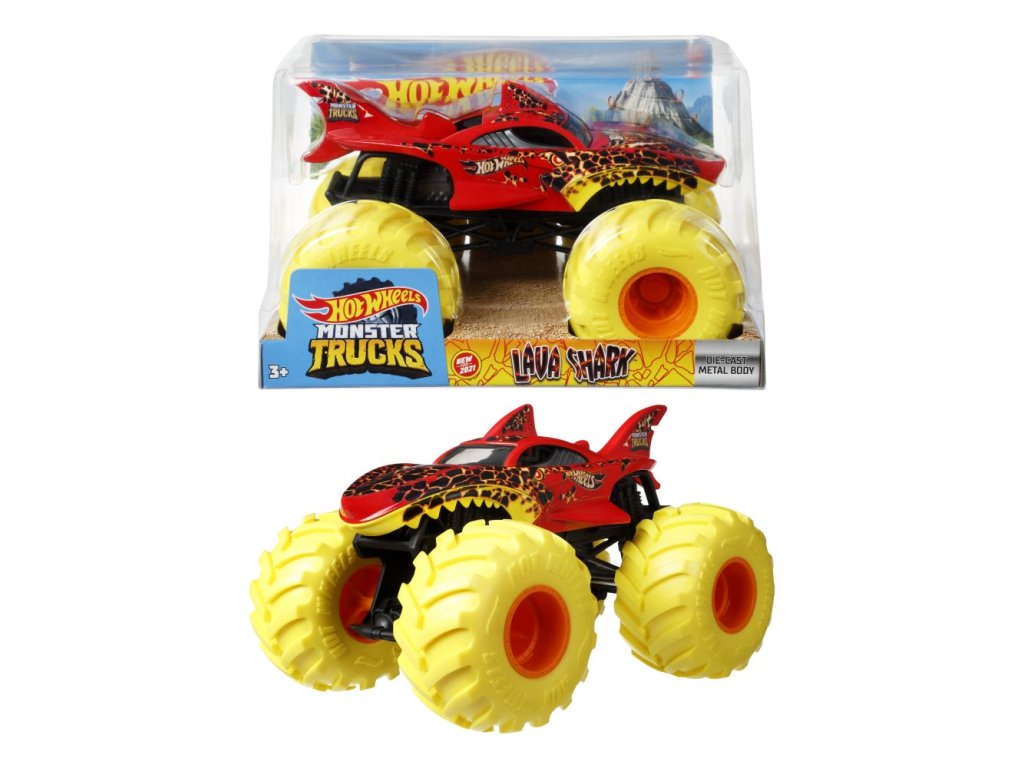 HW MONSTER TRUCKS VELKÝ TRUCK ASST