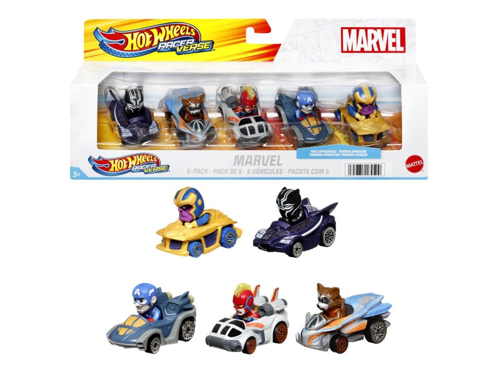 HW RACERVERSE MARVEL 5KS AUTO