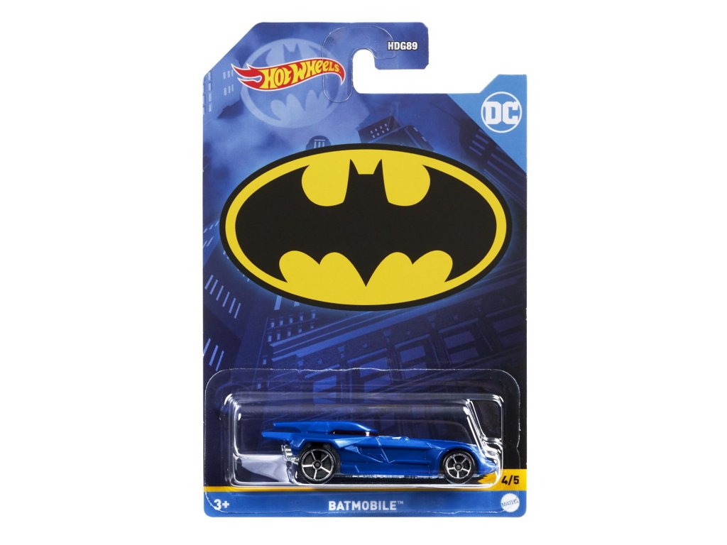 HW TEMATICKÉ AUTO - BATMAN ASST