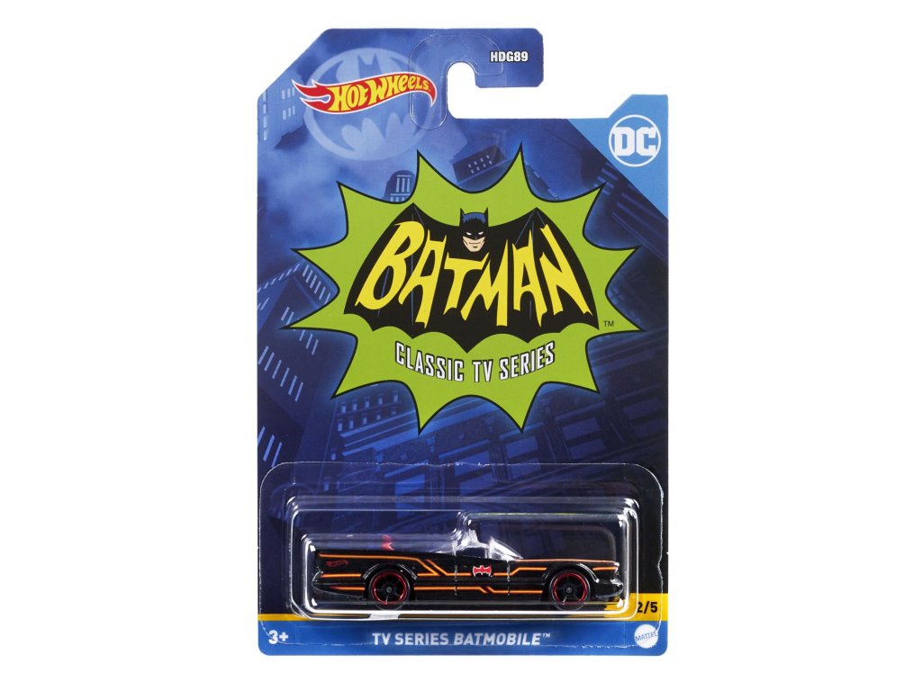 HW TEMATICKÉ AUTO - BATMAN ASST