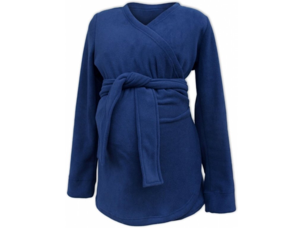  Zavinovací kabátek pro nosící, těhotné - fleece