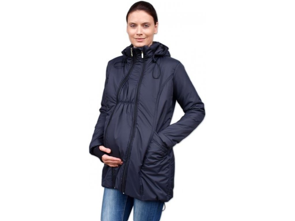 Zimní bunda pro těhotné/nosící - vyteplená
