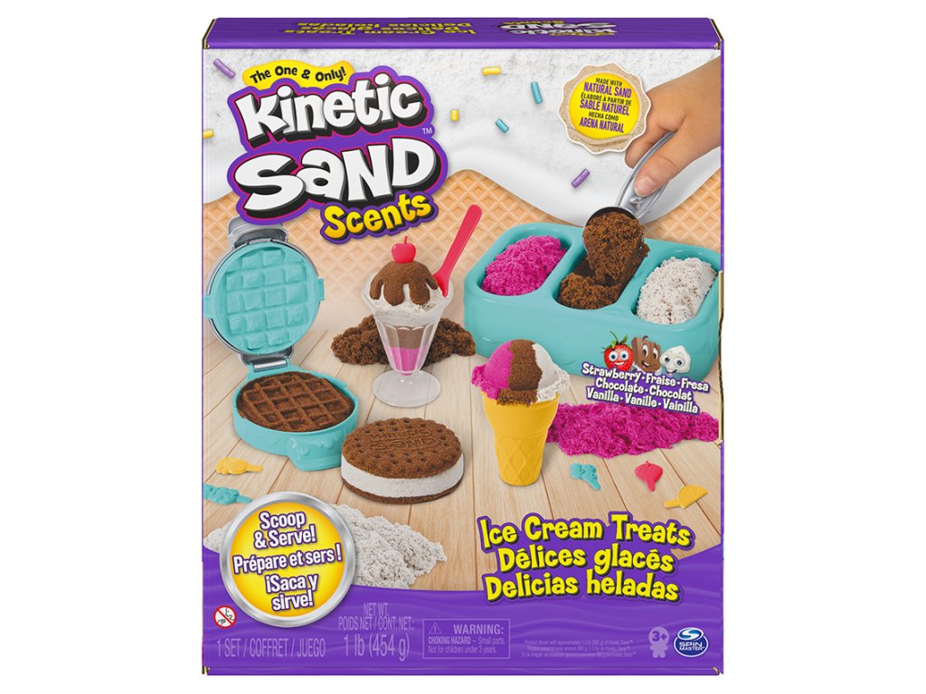 KINETIC SAND VOŇAVÉ KOPEČKOVÉ ZMRZLINY