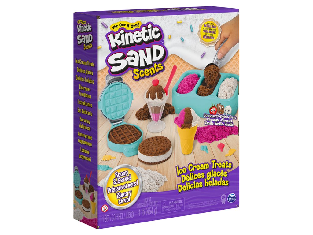 KINETIC SAND VOŇAVÉ KOPEČKOVÉ ZMRZLINY