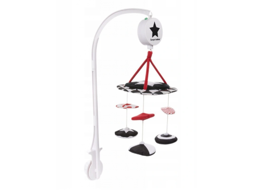 Kontrastní plyšový kolotoč s melodiemi SENSORY TOYS