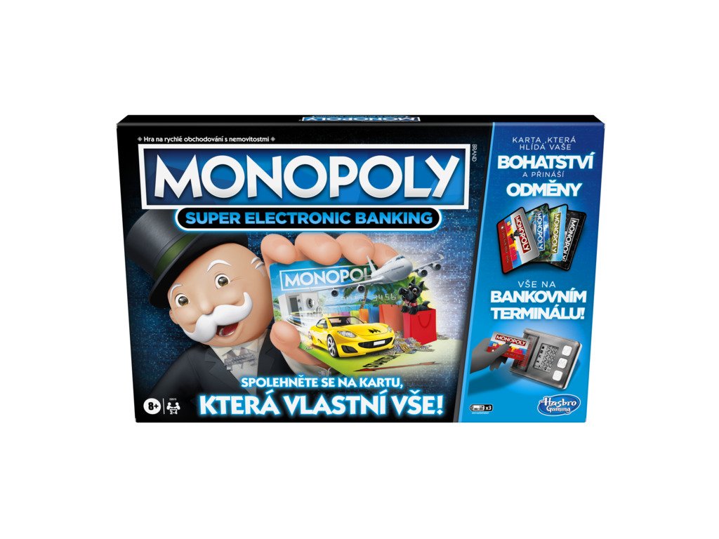 Monopoly Super elektronické bankovnictví CZ verze