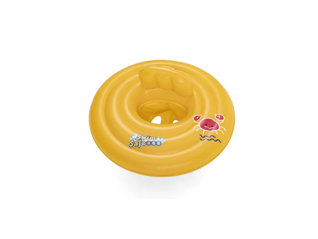 Nafukovací sedací kruh pro nejmenší Bestway Swim Safe Step A 69cm