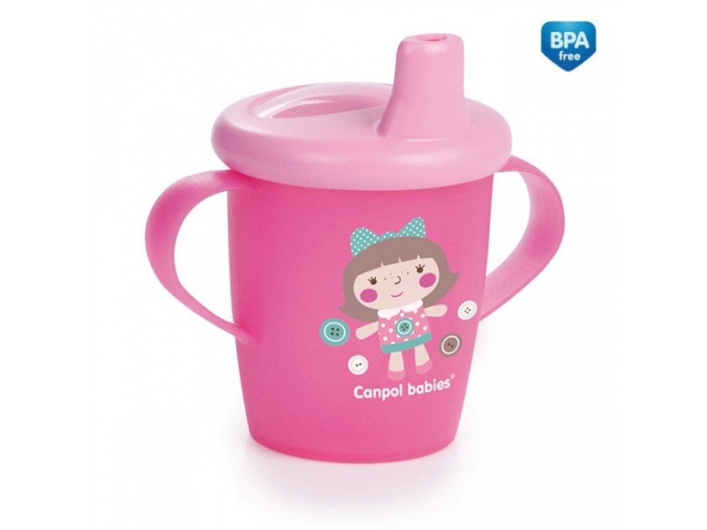 Nevylévací hrníček   Anywayup TOYS - růžový, 250 ml
